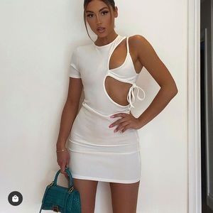 Booho asymmetrical dress